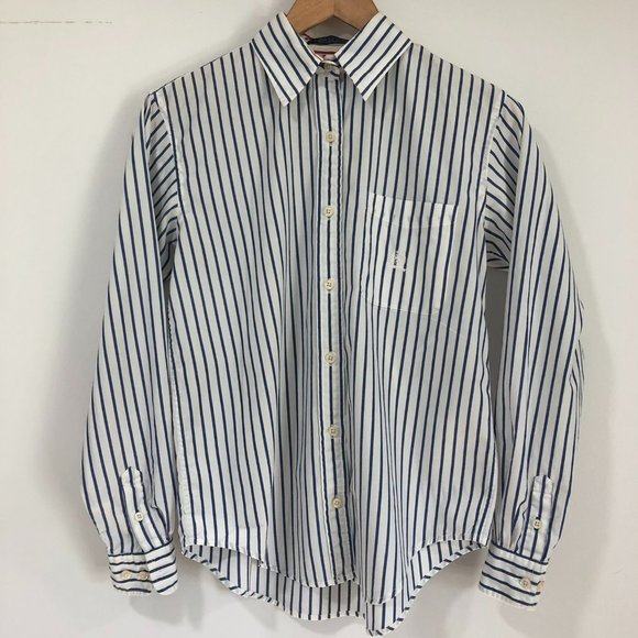 Vintage Tommy Hilfiger stripped button down - Picture 1 of 4